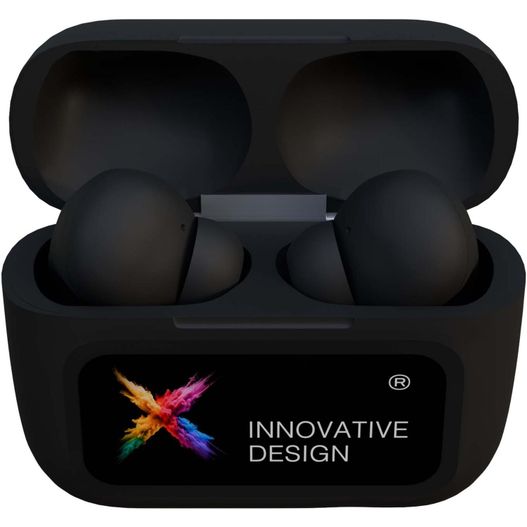 SCX.design E26 ANC-Ohrhörer mit interaktivem Touchscreen-Ladegehäuse (Bild 1)