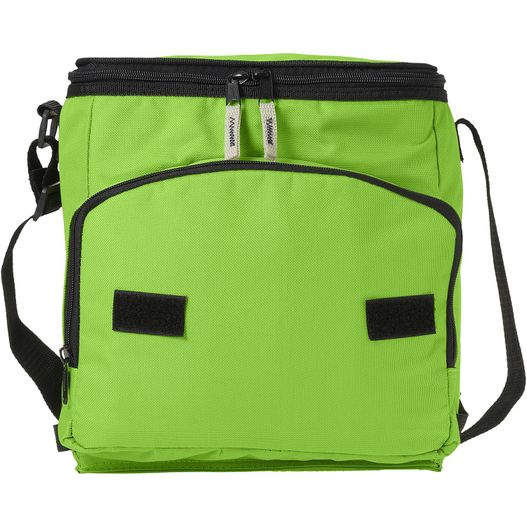 eine grüne lunchtasche mit reißverschluss auf der seite Stockholm faltbare Kühltasche 10L (Bild 1)