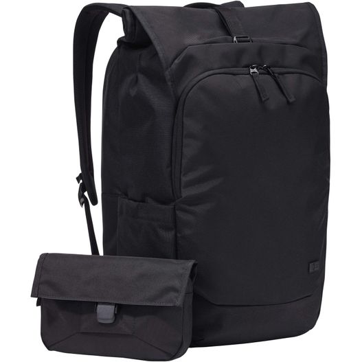 Case Logic Variate 17" erweiterbarer Rolltop Laptop Rucksack aus recyceltem Material (Bild 1)