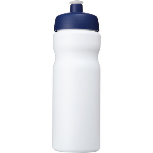 eine weiße sportflasche mit blauem deckel Baseline® Plus 650 ml Sportflasche (Bild 1)