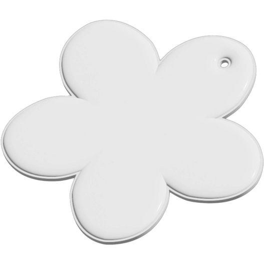 RFX™ H-13 leichter, reflektierender PVC-Anhänger Blume (Bild 1)