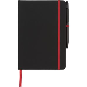 Noir Edge A5 Notizbuch mit farbigem Rand