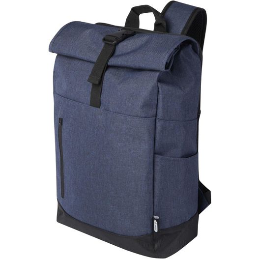 Produktabbildung Hoss 15,6" GRS recycelter Rolltop Laptop-Rucksack 12L Hoss 15,6" GRS recycelter Rolltop Laptop-Rucksack 12L (Bild 1)