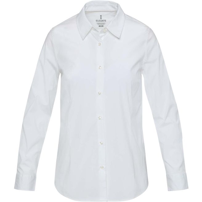 Carnelian Popeline Bluse