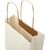 Papiertüte 150 g/m² aus landwirtschaftlichen Reststoffen mit gedrehten Griffen –  24 × 9 × 32 cm (Bild 4)