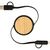 Chechia 100cm 5-in-1 Kabel aus recyceltem Kunststoff, einziehbar, für Datenübertragung und 45W Schnellladung mit Bambusdetails