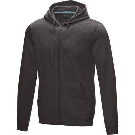 Ruby Hoodie mit durchgehendem Reißverschluss aus GOTS-zertifiziertem Bio-Material für Herren (Bild 1)