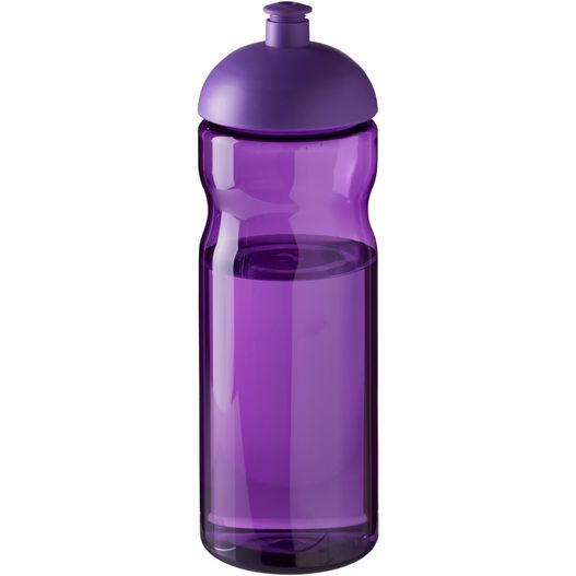 eine lila sportflasche mit einem lila deckel H2O Active® Base 650 ml Sportflasche mit Stülpdeckel (Bild 1)