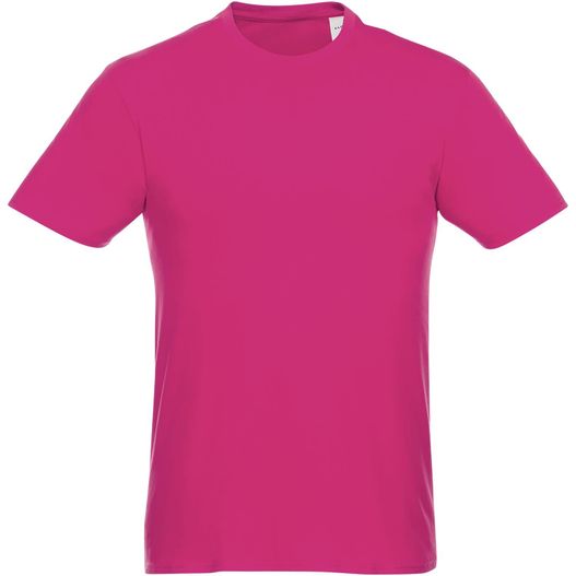 ein helles rosa t-shirt mit einem weißen logo auf der brust Heros T-Shirt für Herren (Bild 1)