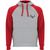 Badet zweifarbiger Kapuzenpullover Unisex (Bild 3)