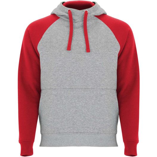 Badet zweifarbiger Kapuzenpullover Unisex (Bild 1)