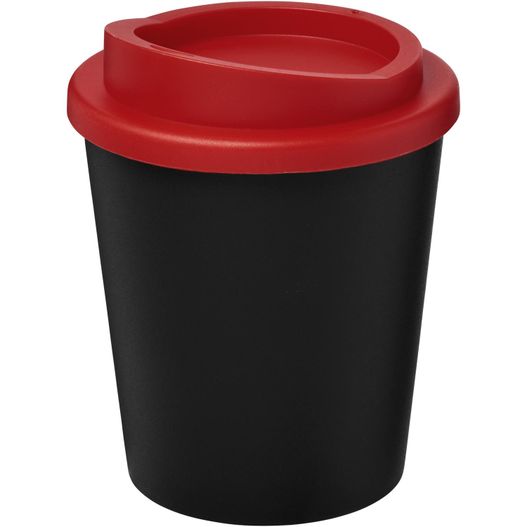 eine schwarze und rote tasse mit einem deckel Americano® Espresso 250 ml Isolierbecher (Bild 1)
