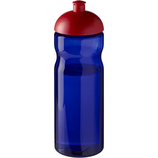 eine blaue sportflasche mit rotem deckel H2O Active® Eco Base 650 ml Sportflasche mit Stülpdeckel (Bild 1)