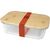 Roby Glas-Brotdose mit Bambusdeckel