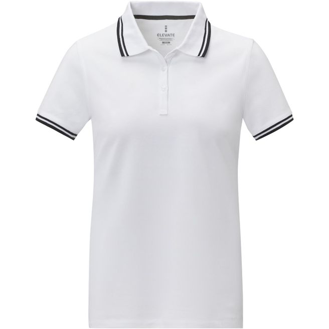 Amarago Polo mit abgesetztem Rand für Damen