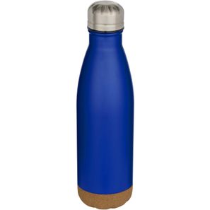 Cove 500 ml doppelwandige, vakuumisolierte Trinkflasche aus Edelstahl mit Korkdetails