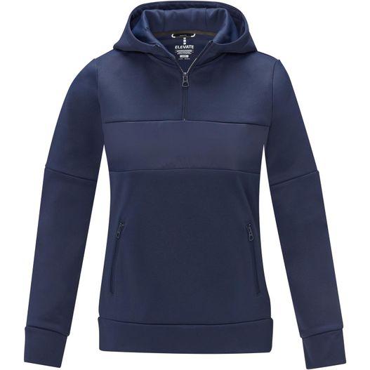 Sayan Kapuzenpullover mit halbem Reißverschluss für Damen (Bild 1)
