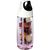 HydroFruit 700 ml Sportflasche aus recyceltem Kunststoff mit Klappdeckel und Trinkhalm (Bild 3)