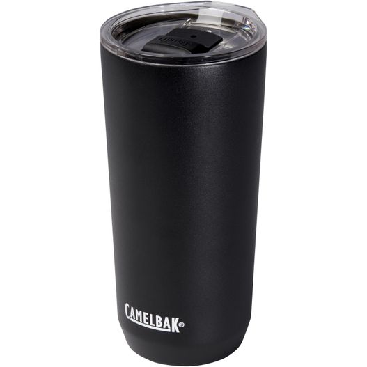 ein schwarzer tumbler mit deckel und deckel CamelBak® Horizon vakuumisolierter Trinkbecher, 600 ml (Bild 1)