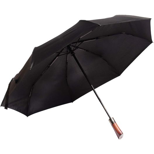 SCX.design R03 Vollautomatik Kompaktregenschirm mit Holzgriff (Bild 1)