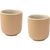 Male 90 ml Keramik Espressotassen – 2er Set