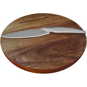 SCX.design K03 Holzschneidebrett und Messerset