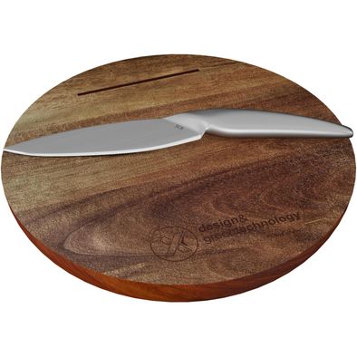 SCX.design K03 Holzschneidebrett und Messerset