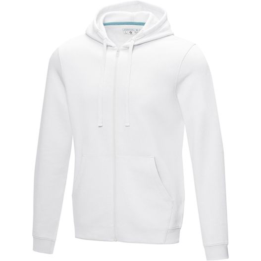 Ruby Hoodie mit durchgehendem Reißverschluss aus GOTS-zertifiziertem Bio-Material für Herren (Bild 1)