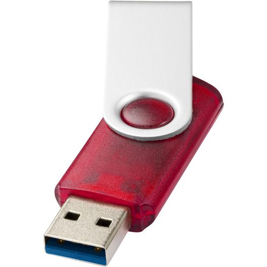 Produktabbildung Rotate USB-Stick 3.0 transparent Rotate USB-Stick 3.0 transparent (Bild 1)
