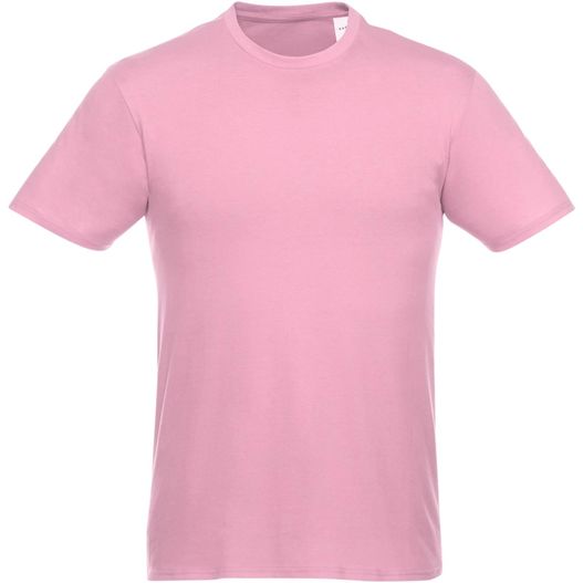 ein rosa t-shirt mit einem weißen logo auf der brust Heros T-Shirt für Herren (Bild 1)