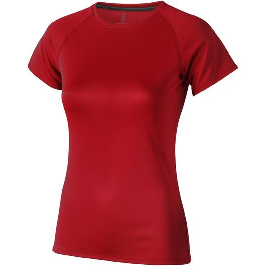 ein rotes hemd mit einem kurzen ärmel Niagara T-Shirt cool fit für Damen (Bild 1)