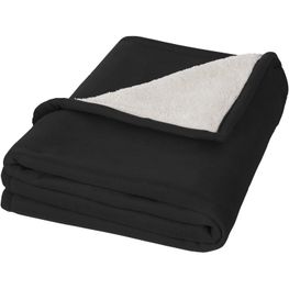 Springwood Decke aus weichem Fleece und Sherpa-Plaid