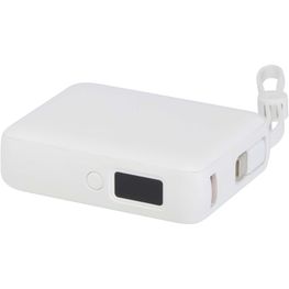 Produktabbildung Acrux 35 W 10.000 mAh Tablet Powerbank mit integriertem Typ-C-Kabel aus recyceltem Kunststoff Acrux 35 W 10.000 mAh Tablet Powerbank mit integriertem Typ-C-Kabel aus recyceltem Kunststoff