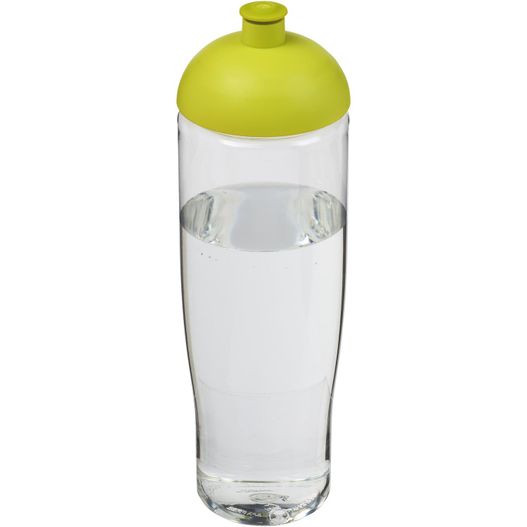 ein glas wasser mit gelbem deckel H2O Active® Tempo 700 ml Sportflasche mit Stülpdeckel (Bild 1)