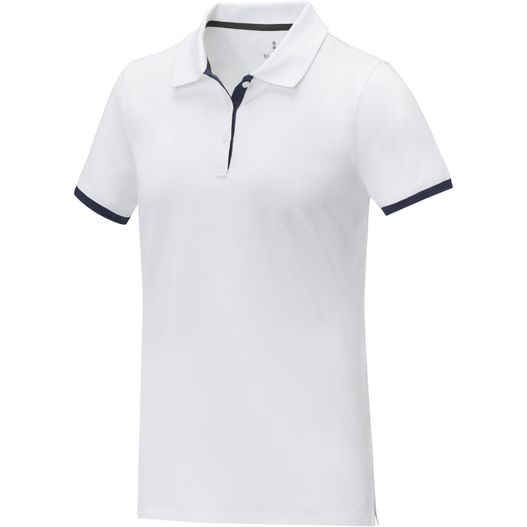 Produktabbildung Morgan Polo für Damen, zweifarbig Morgan Polo für Damen, zweifarbig (Bild 1)