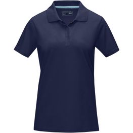 Graphite Poloshirt aus Bio-Baumwolle für Damen