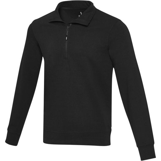 Tin Aware™ Pullover mit Half-Zip Reißverschluss aus recyceltem Material Unisex (Bild 1)