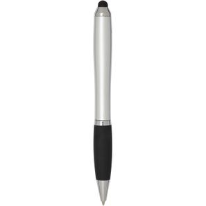 Nash RCS Stylus Kugelschreiber aus recyceltem Kunststoff mit farbigem Schaft und schwarzem Griff (blaue Tinte)