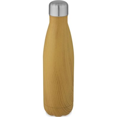 Cove 500 ml Kupfer-Vakuum Isolierflasche in Holzoptik