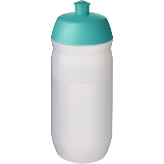 eine weiße und blaue plastikwasserflasche mit blauem deckel HydroFlex™ Clear 500 ml Squeezy Sportflasche (Bild 1)