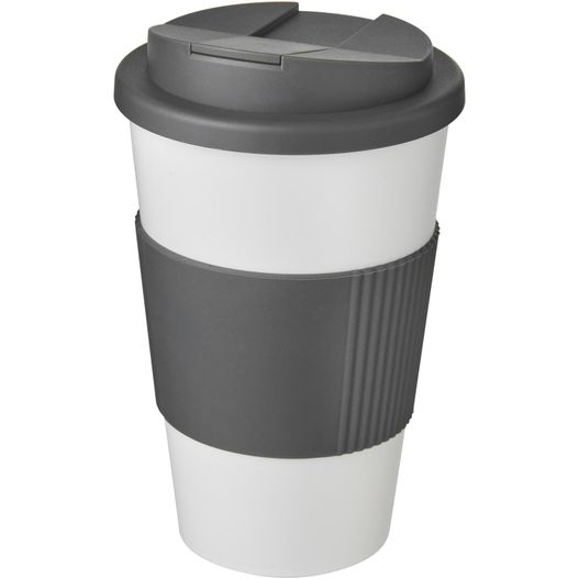 Americano® 350 ml Isolierbecher mit Schutzring & auslaufsicherem Schraubverschluss (Bild 1)