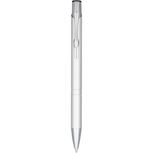 Moneta Druckkugelschreiber aus eloxierterm Aluminium (blaue Mine) (Bild 1)