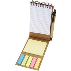 Flipper Haftnotizblock mit Kugelschreiber (schwarze Mine)