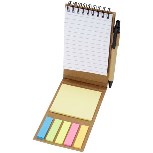 Flipper Haftnotizblock mit Kugelschreiber (schwarze Mine) (Bild 1)