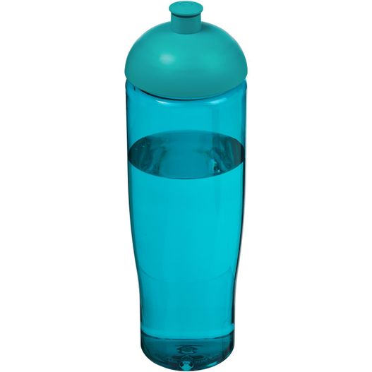 eine blaue wasserflasche mit deckel und stroh H2O Active® Tempo 700 ml Sportflasche mit Stülpdeckel (Bild 1)