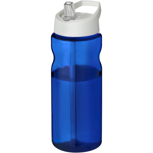 eine blaue wasserflasche mit weißem deckel H2O Active® Base 650 ml Sportflasche mit Ausgussdeckel (Bild 1)