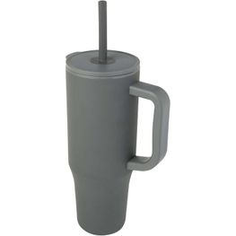 Produktabbildung Brady 900 ml RCS-zertifizierter Isolierbecher mit Silikon Trinkhalm Brady 900 ml RCS-zertifizierter Isolierbecher mit Silikon Trinkhalm