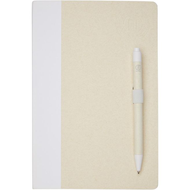 Dairy Dream A5 Notizbuch und Kugelschreiber-Set aus recyceltem Milchkarton