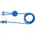 Alasia 150 cm 5-in-1 Kabel aus recyceltem Kunststoff für Datenübertragung und 27W Schnellladung (Bild 2)