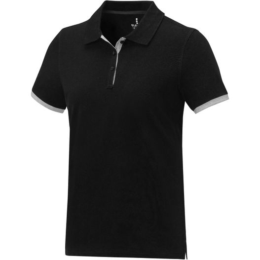 Produktabbildung Morgan Polo für Damen, zweifarbig Morgan Polo für Damen, zweifarbig (Bild 1)